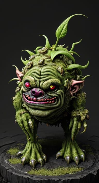 Grotesque Weed Creature: Pug Ugly the Stink Bud