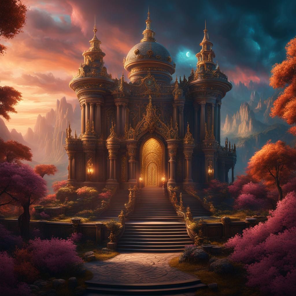 Queen of Time: Detailed Matte Painting in Unreal Engine