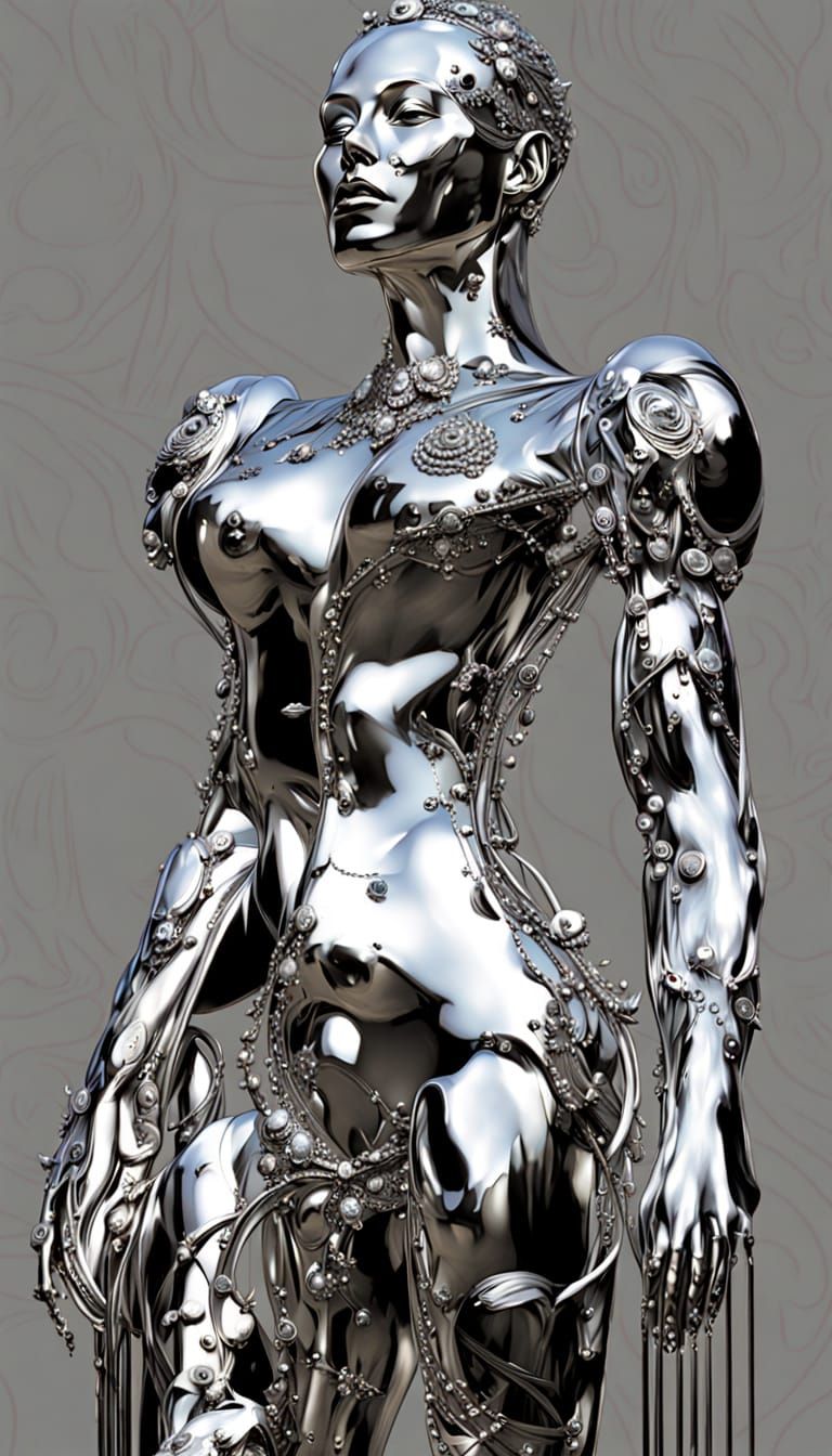 Vorticist Metal Sculpture of Abstract Machinery