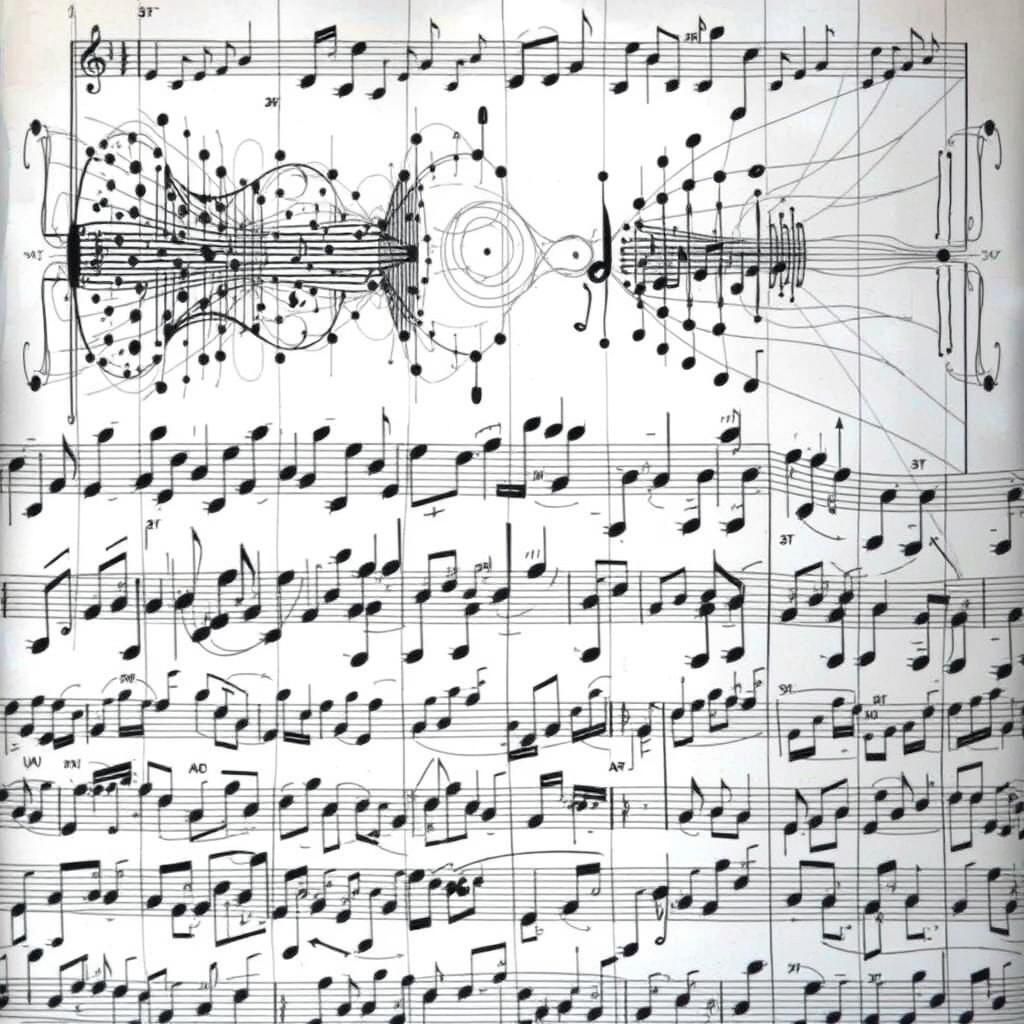 Detailed Graphic Score with Experimental Notation