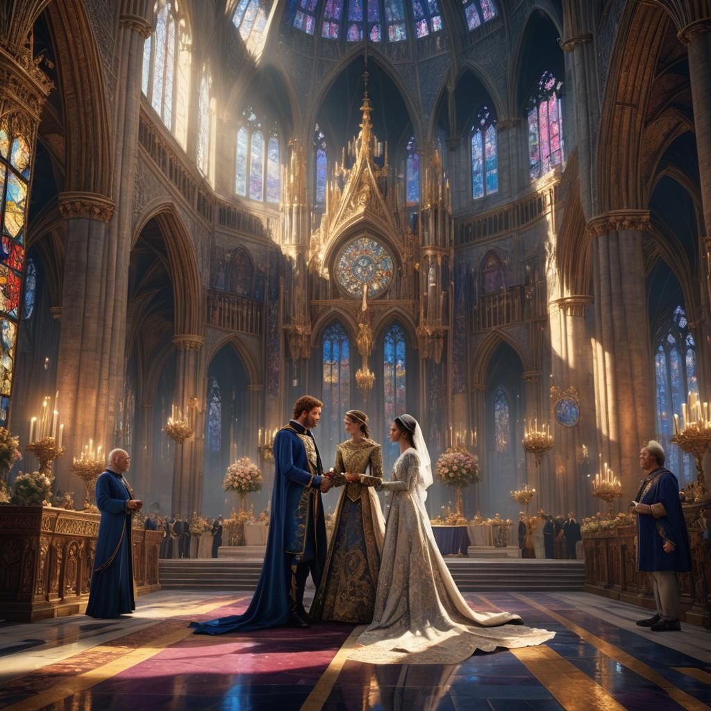 Mystical Royal Wedding Concept Art