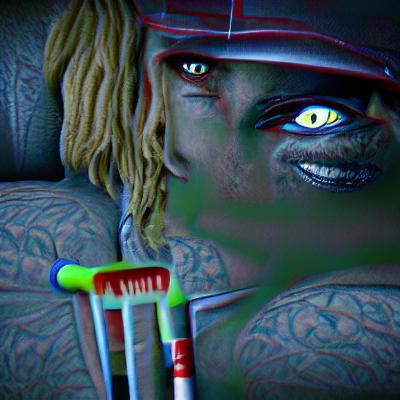 Zillakami in 8K 3D Film Noir NYC