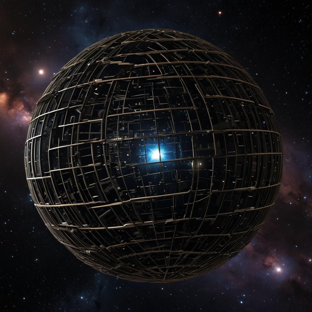 Dyson Sphere in Deep Space