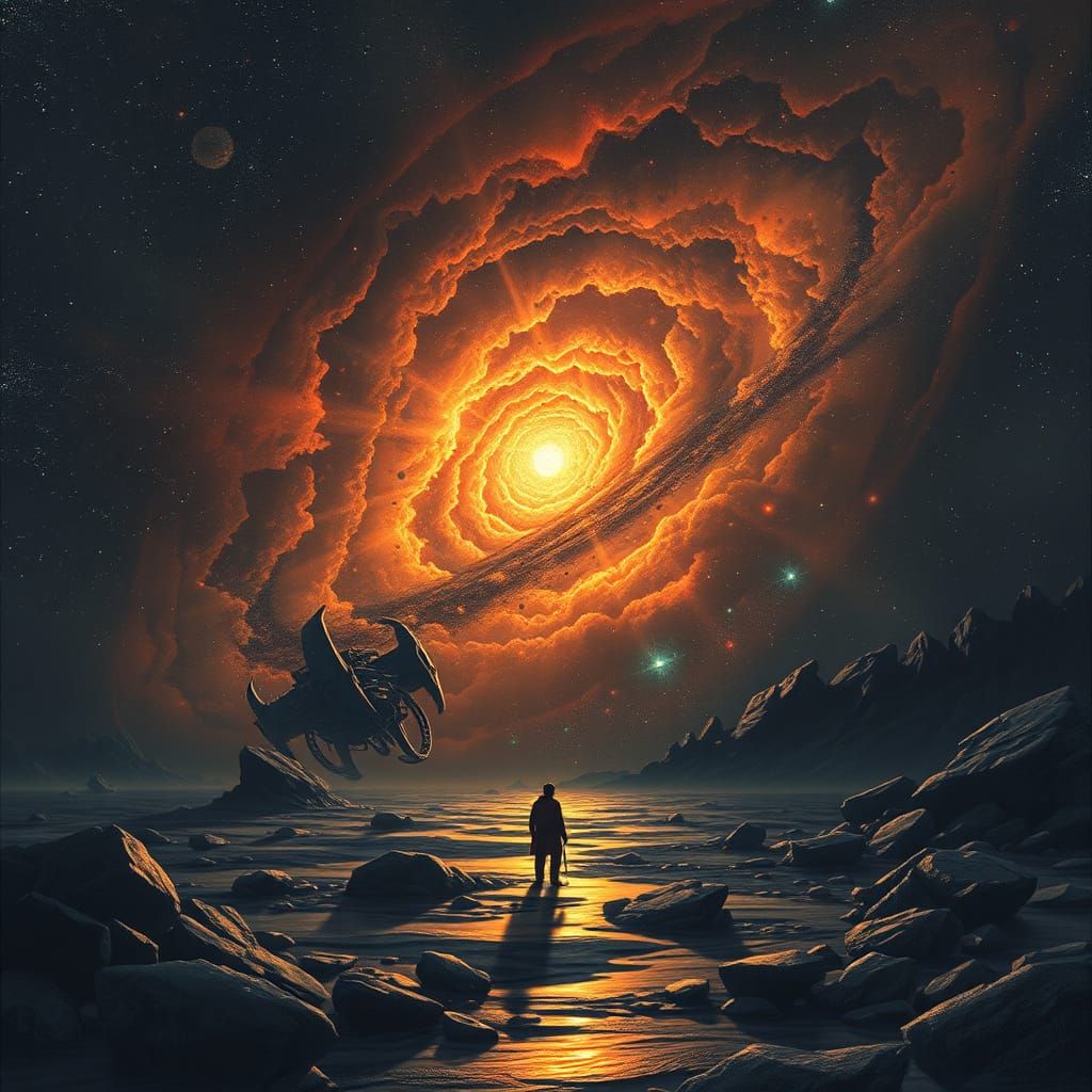 Leaving Orion's Nexus: A Cosmic Journey