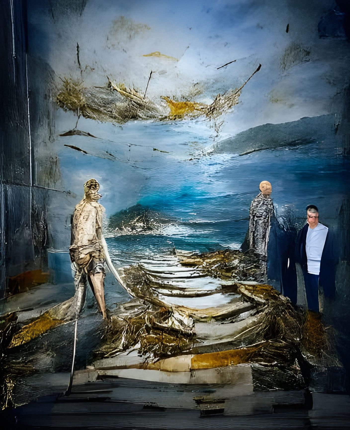 Poseidon's Domain: An Artistic Interpretation