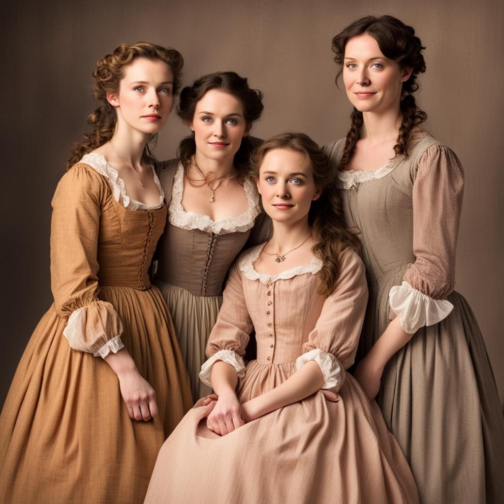 Little Women: Four Sisters Portrait