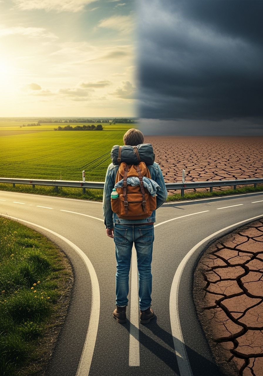 Crossroads of Choice: A Life's Journey