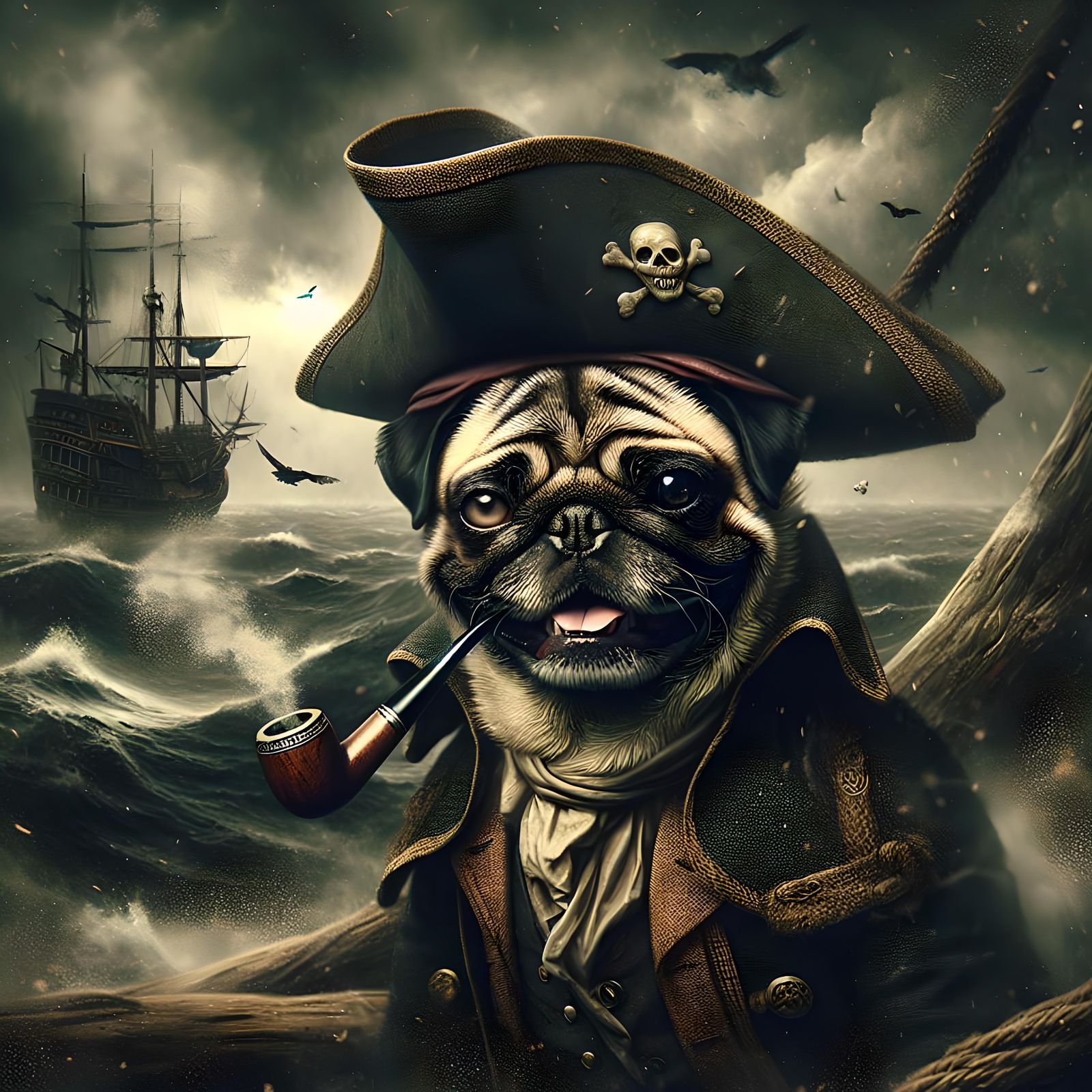 Pirate Pug