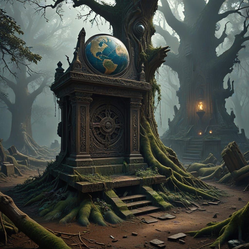 Mysterious Guillotine in a Cosmic Labyrinth