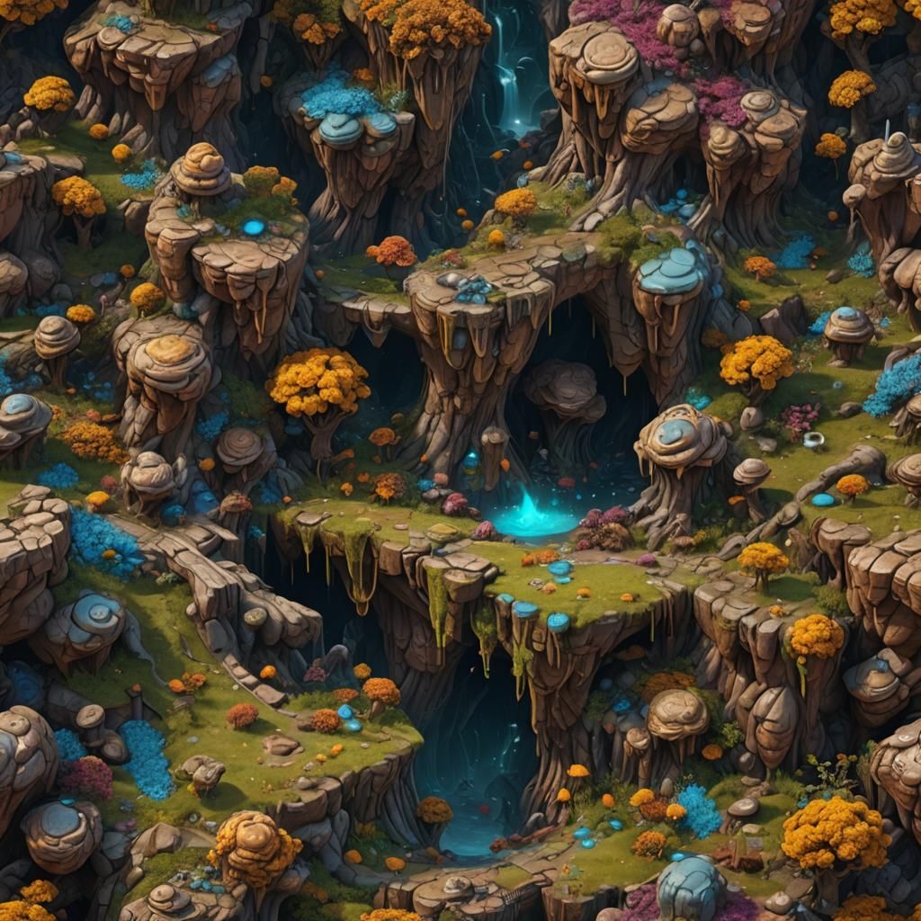 Fantastical Buff Poop Concept Art