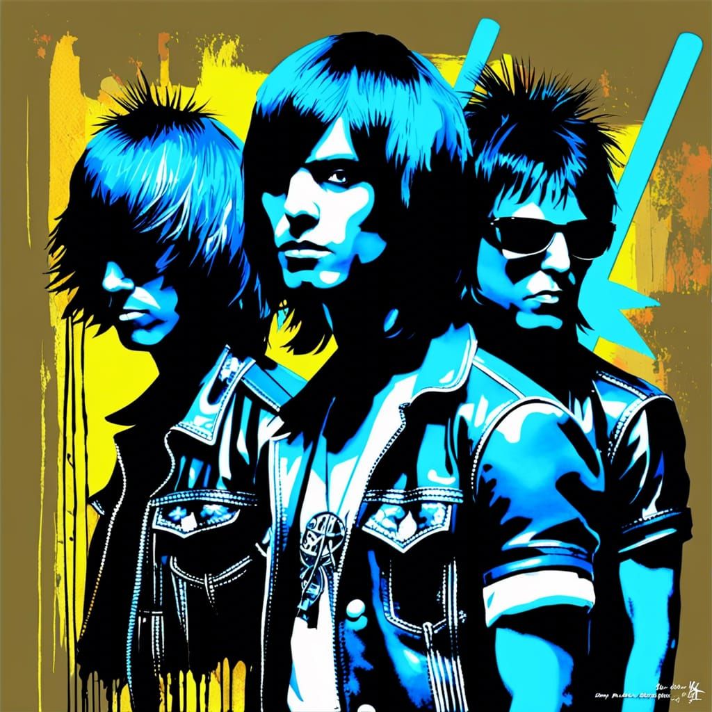 Punkrock Ramones! Beat on the brat with a baseball bat