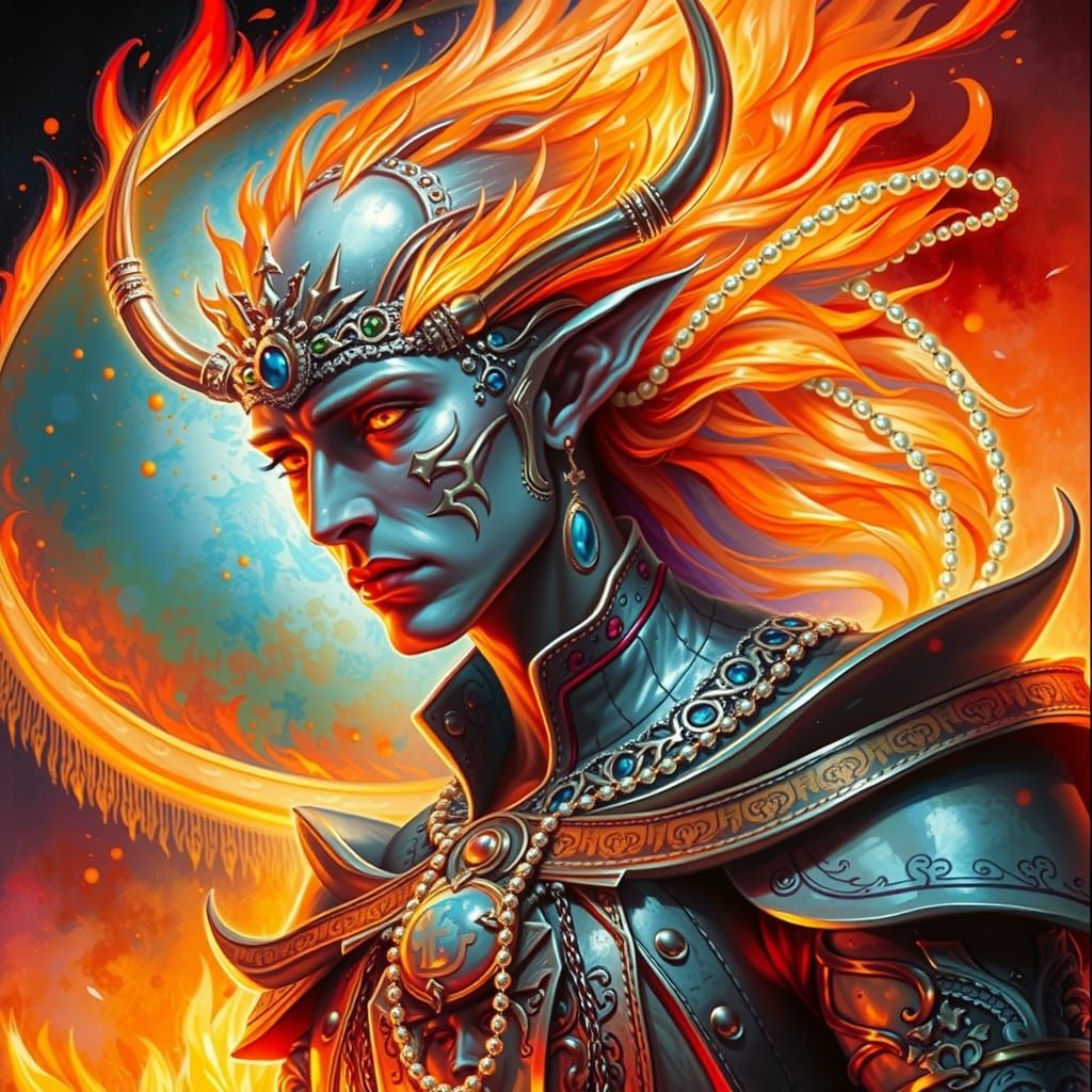 King's Suffocating Power in Baroque Style