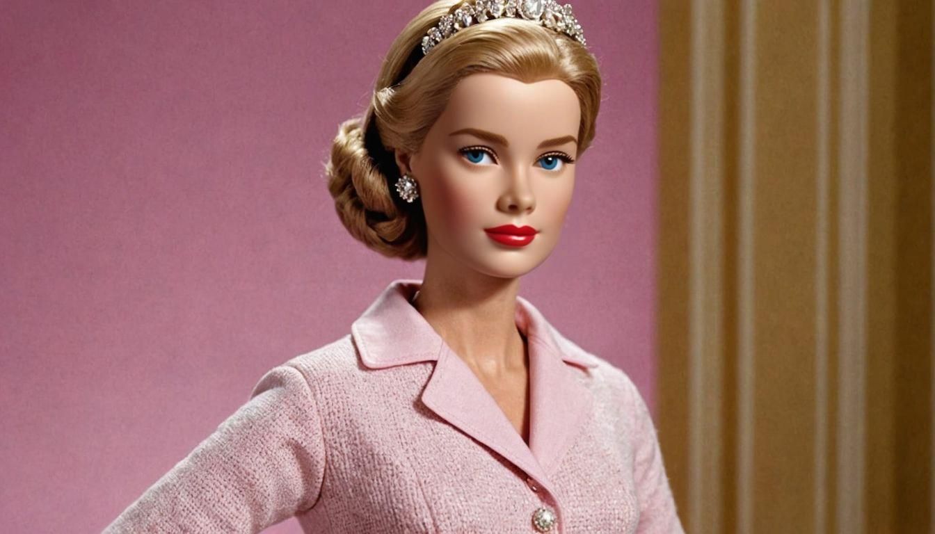 Grace Kelly as Live-Action Barbie Doll