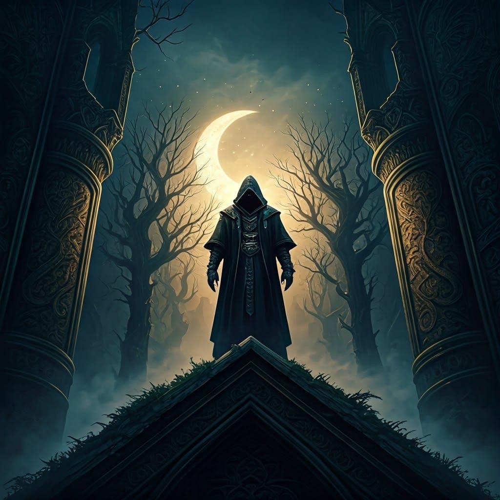 Dark Fantasy Lord of the Ruined Castle