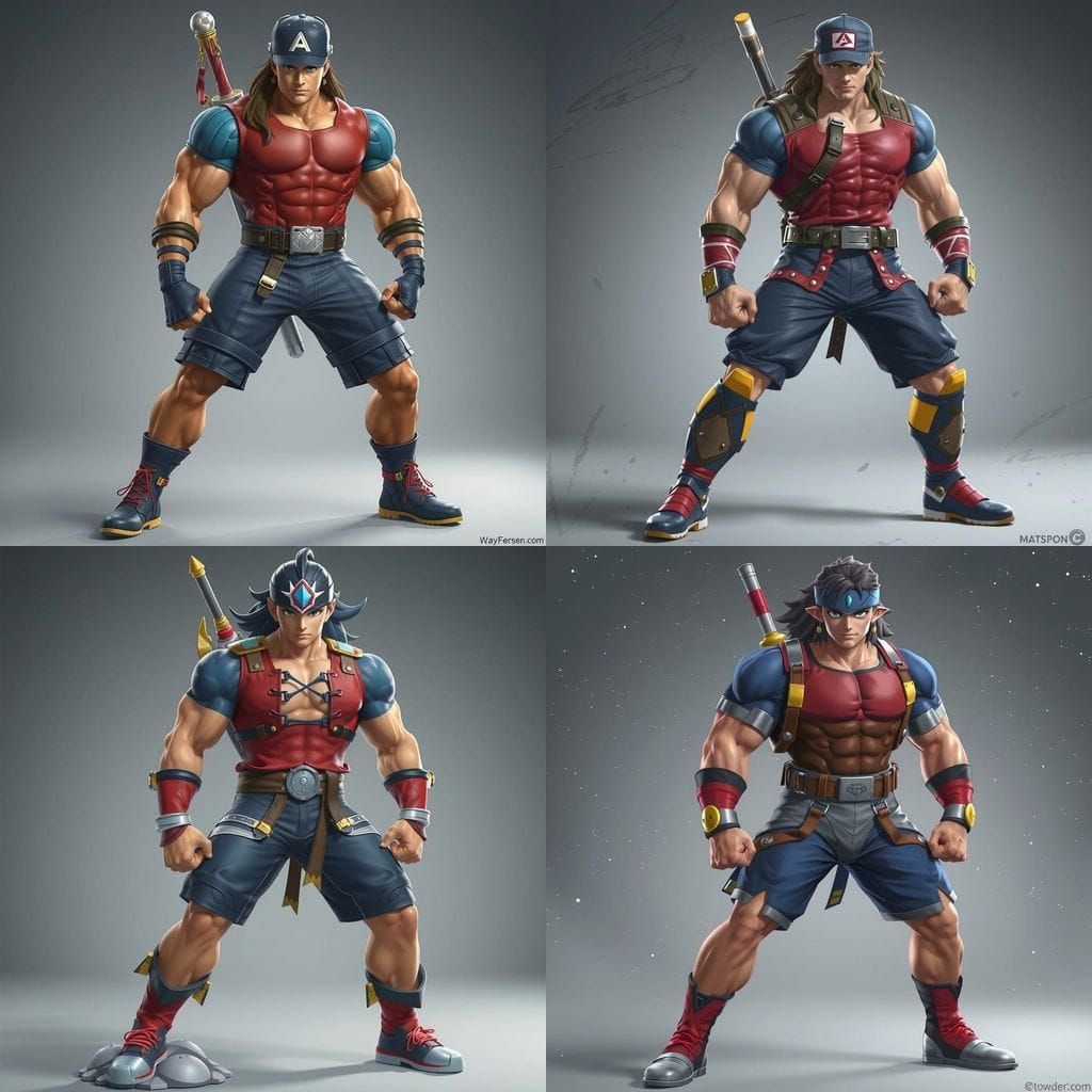 Ash Ketchum as a Muscular, Godlike Bodybuilder in Skintight ...