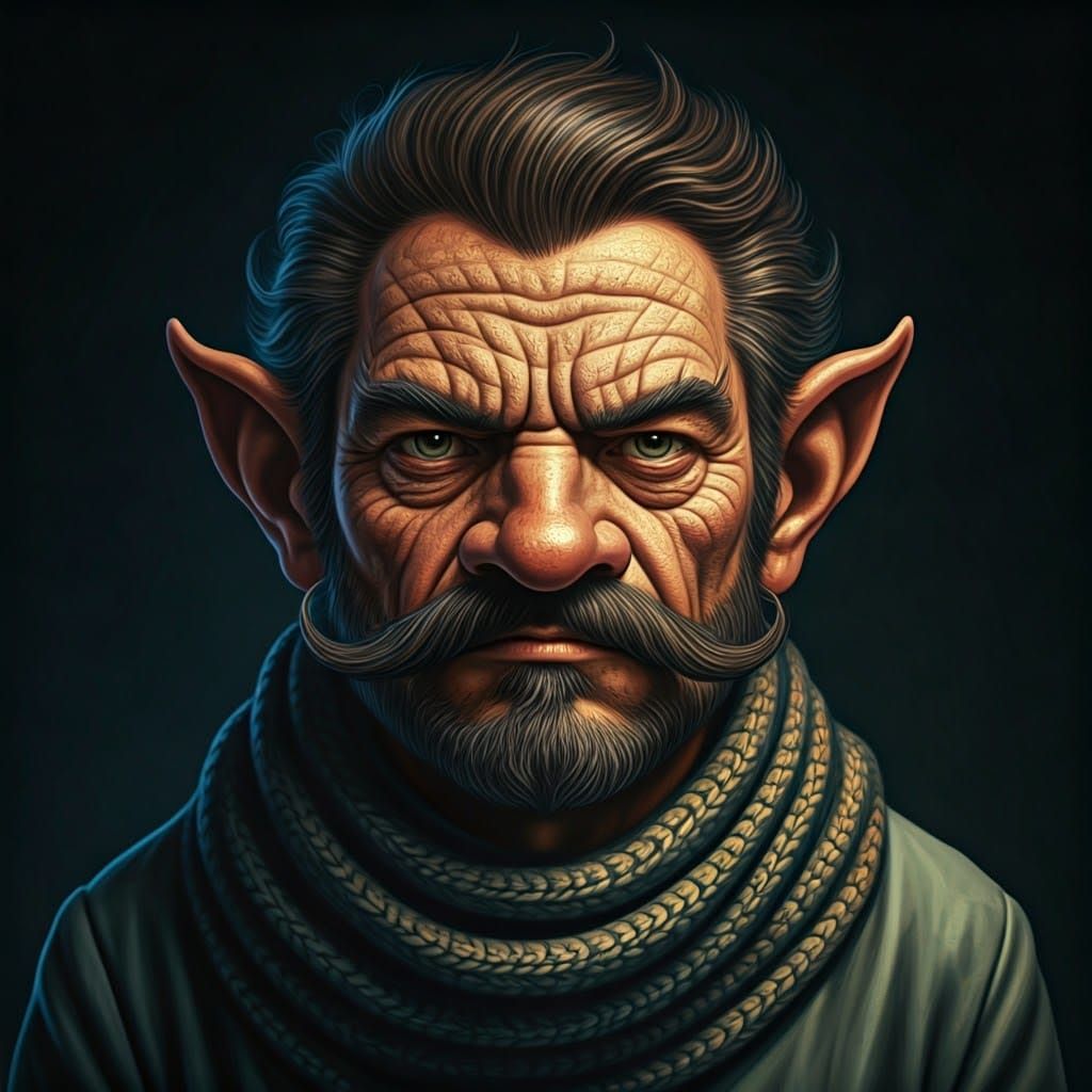 Baroque Fantasy Gnome Chirurgeon Masterpiece