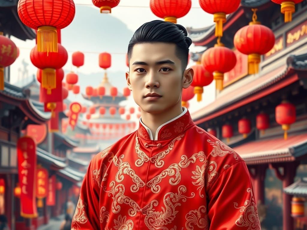 Handsome Man from China