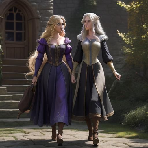 Rapunzel and Cassandra's Adventure Reimagined