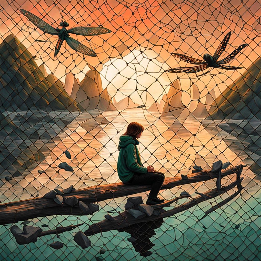 Ethereal Surrealism in Ha Long Bay Landscape