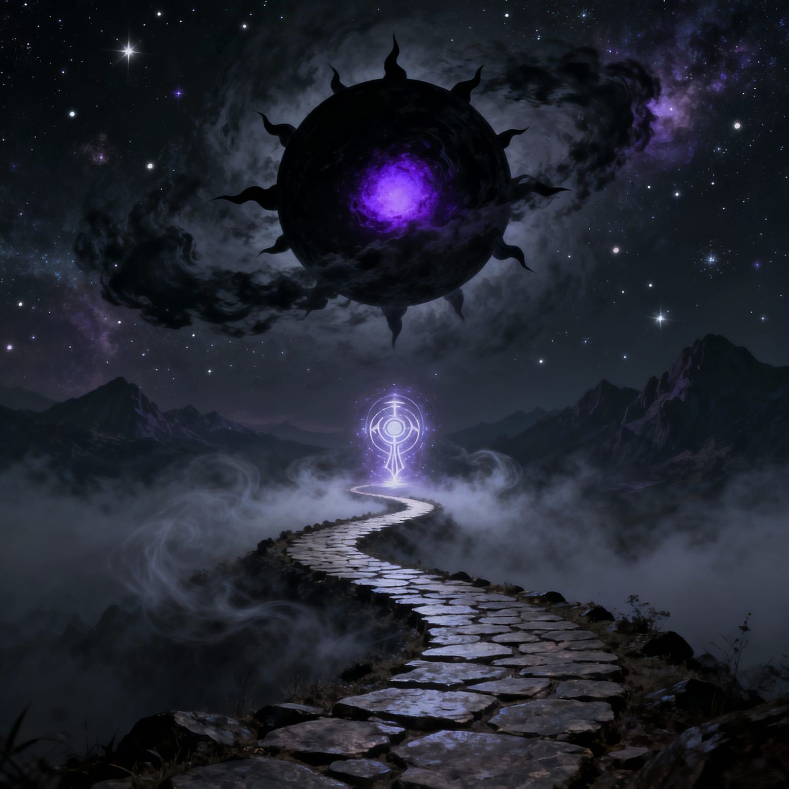 Path to Parallel Universe Under a Black Sun