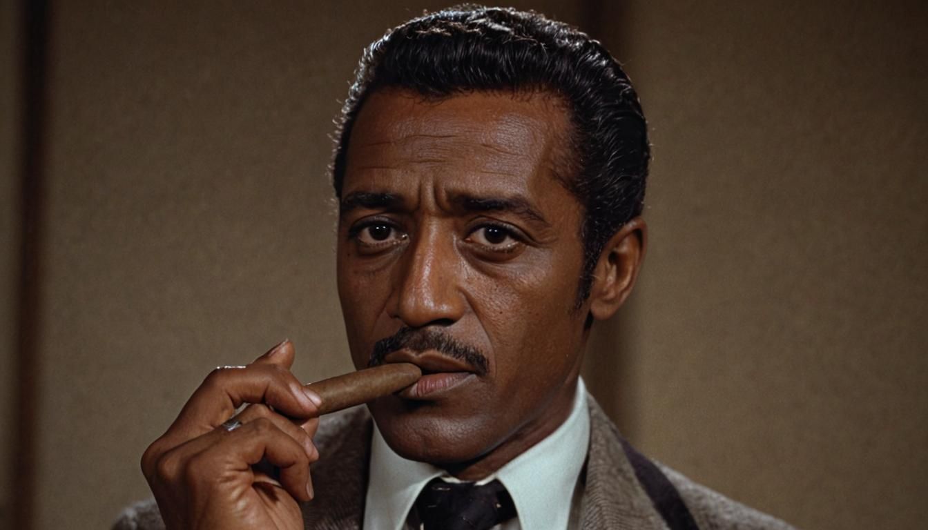 Sammy Davis Jr. in a Cinematic Film Still