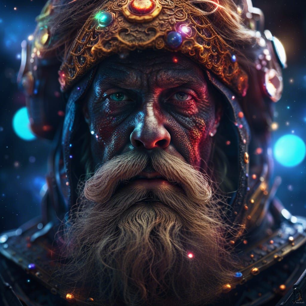 Epic Space Pirate Sailing Supernova Wave