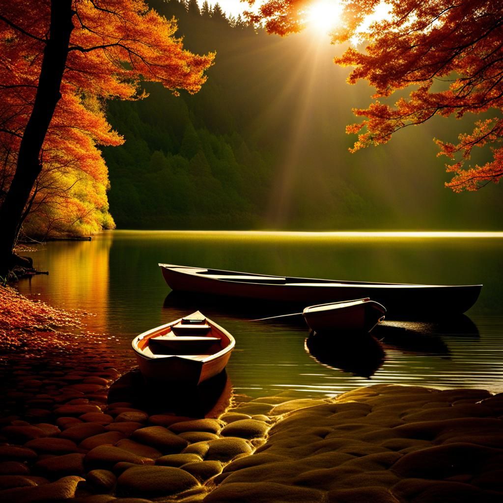 Serene Landscape: A Haven of Beauty and Friendship