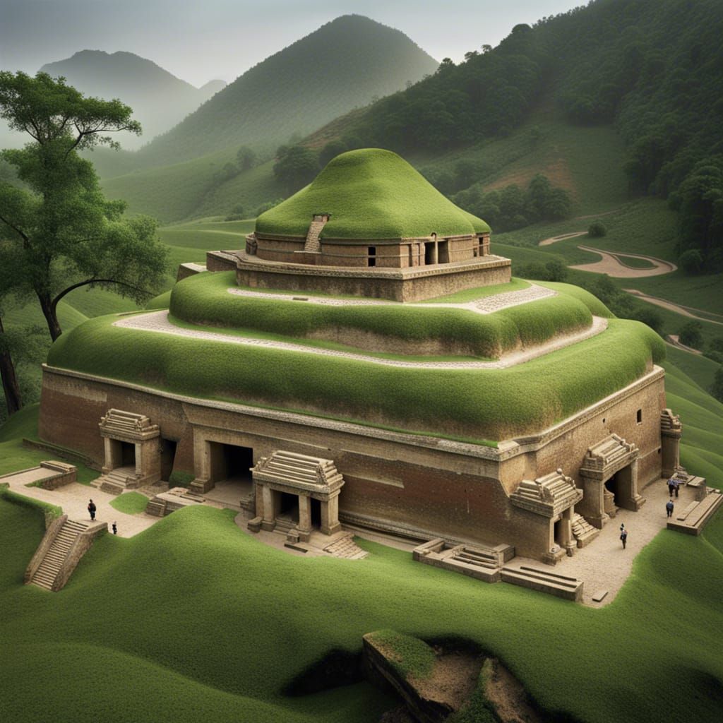 Excavation of Ancient Tomb in China