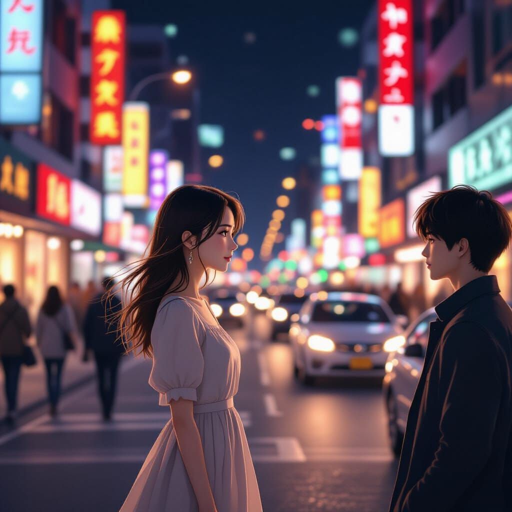 Silent Romance in Crowded City, Cinematic Realism