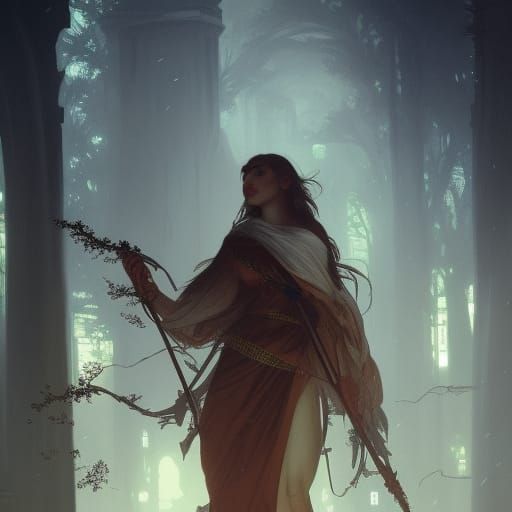 Heartbreak in Dark Fantasy Style, 8k Resolution