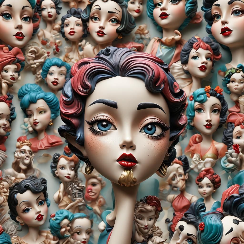 Surreal Betty Boop