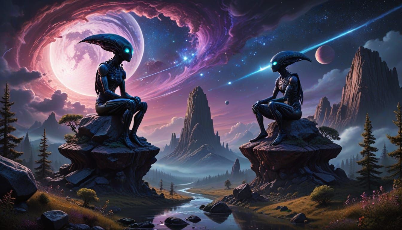 The Silent Keepers of the Nebula