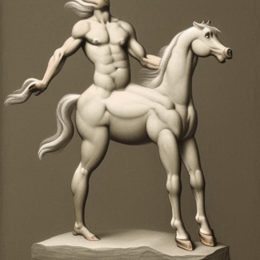Centaur: Mythological Creature with Equine Legs