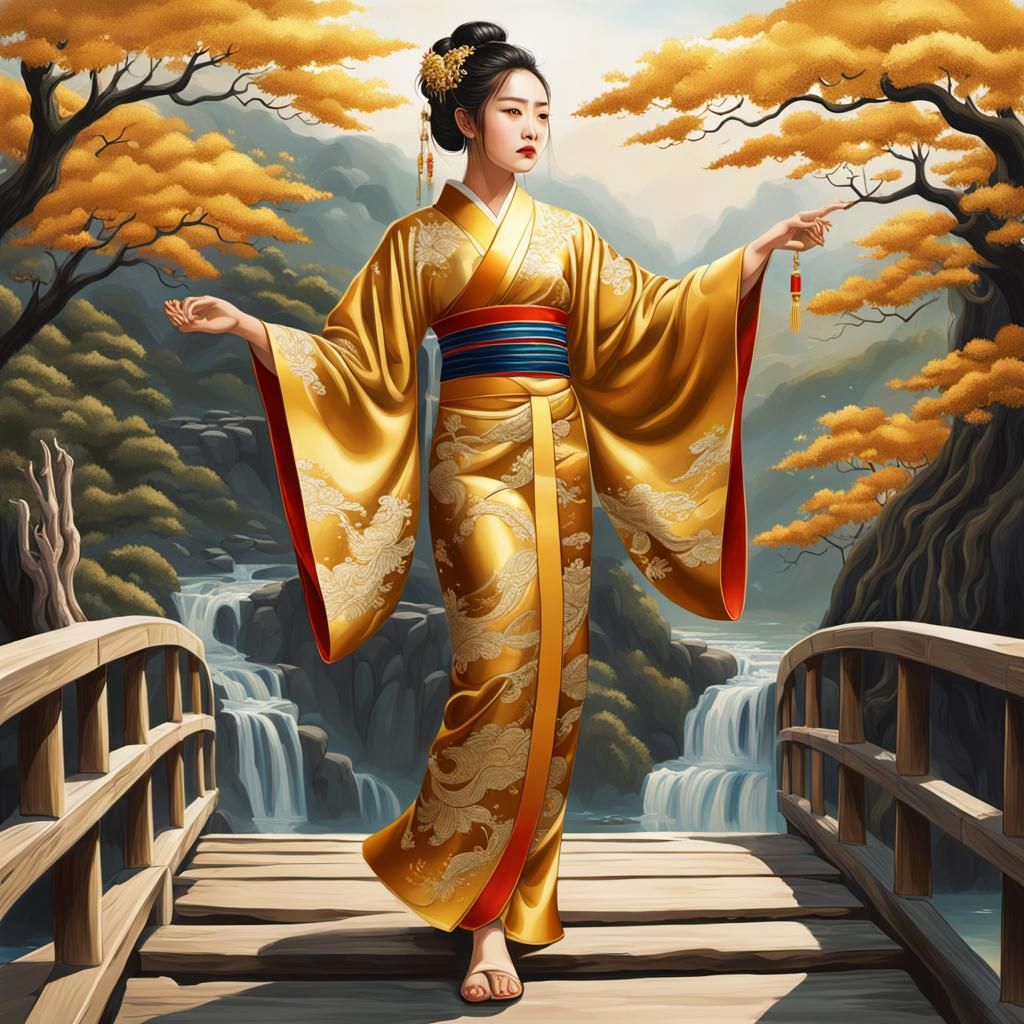 Golden Kimono