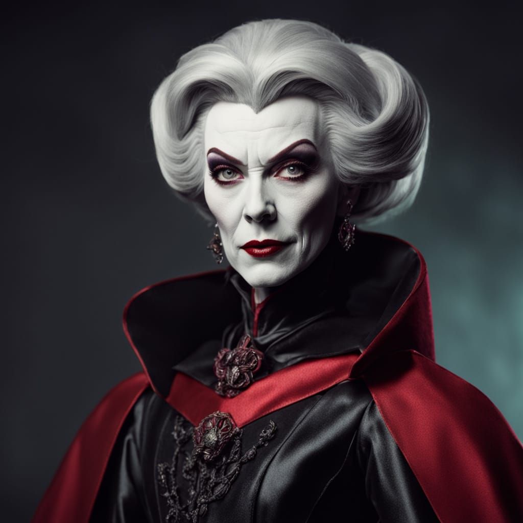Elita 1 as Countess Dracula in Gothic Horror Style