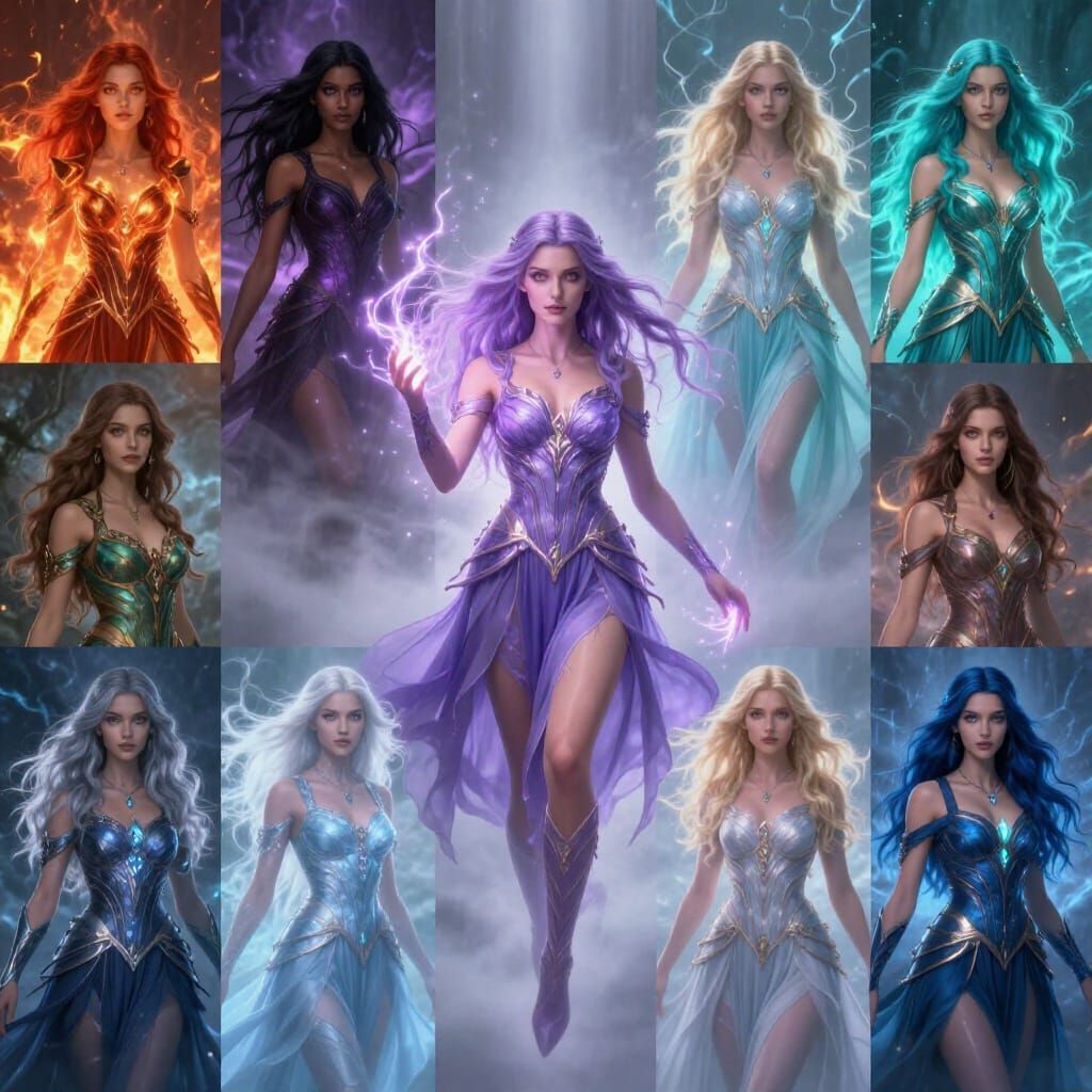 Epic Fantasy Book Cover: Ten Powerful Women