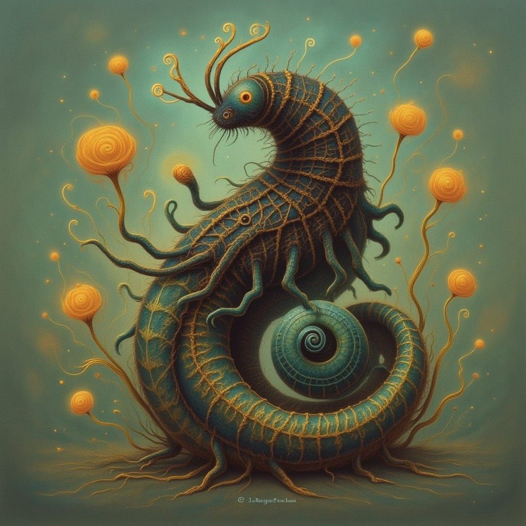 Dark Voodoo Cicada Song AI Image