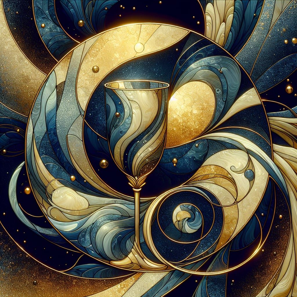 Sophisticated Art Nouveau Sphere