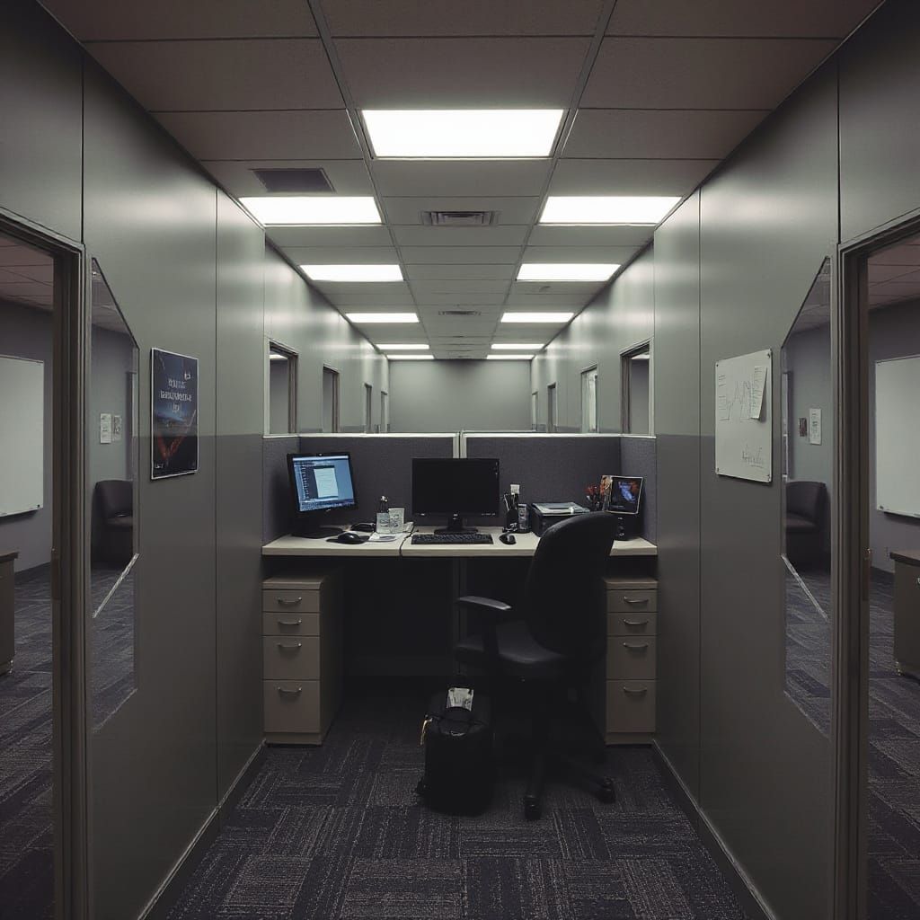 Subverting Cubicle Life in a Surrealist Twist