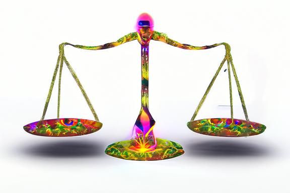 Holographic Astral Scales in Mixed Media