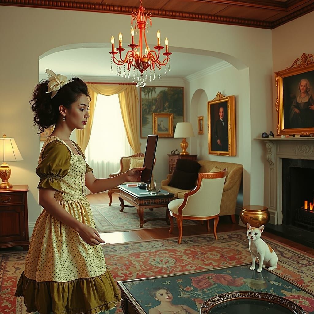 Alice in Wonderland: Hyperrealistic Journey Through the Look...