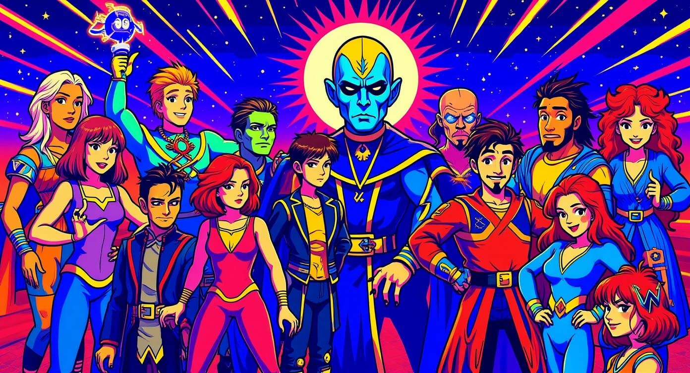 Retro-Futuristic Cosplay Heroes at Galactic Geek Fest