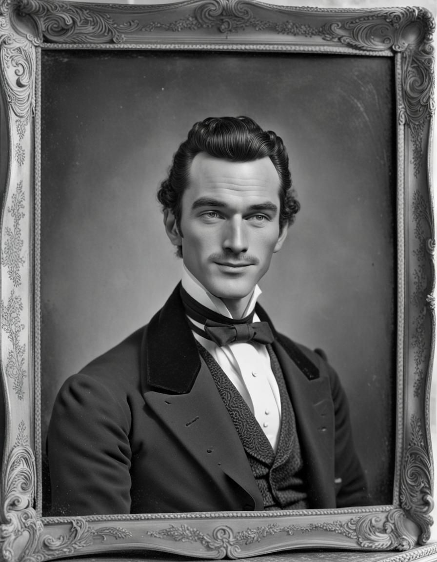 1700s Portrait of a Smirking Gentleman