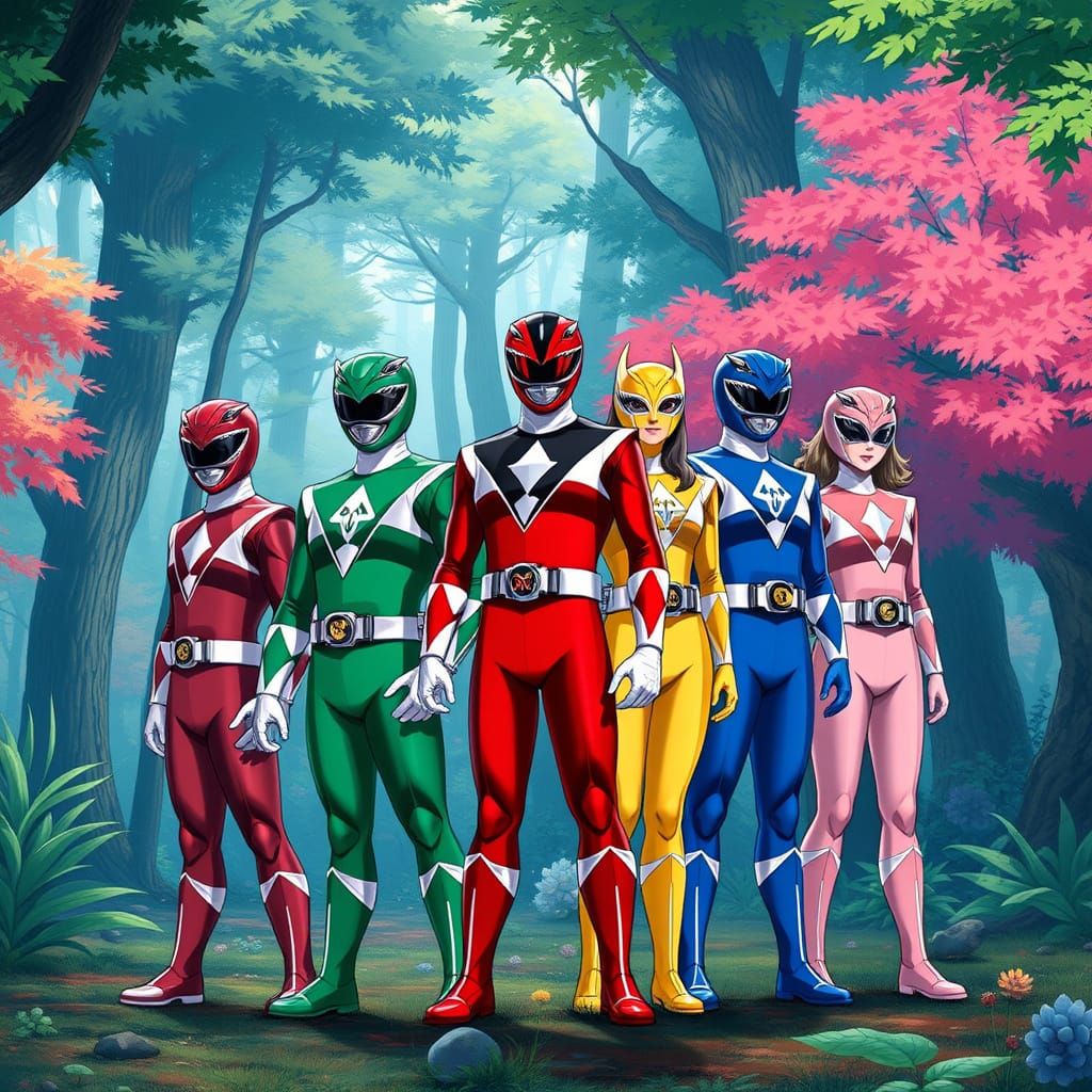 Power Rangers Ghibli