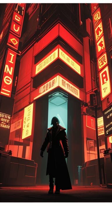 Cyberpunk Surveillance in a Dark, Gritty Future