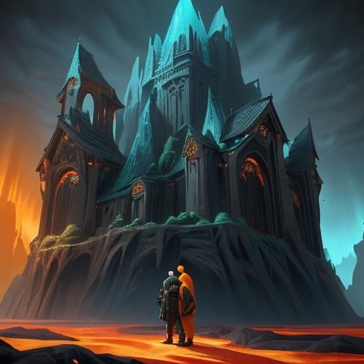 Eerie Fantasy: Boys with Glued Eyes and Black Glasses