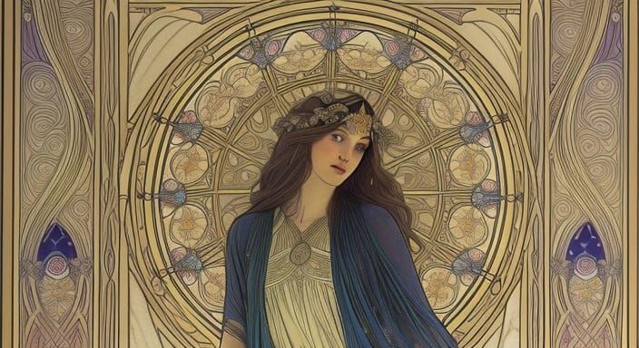 Celestial Portraits, Art Nouveau