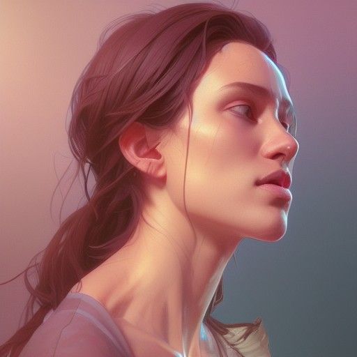 Hyperdetailed Portrait with Dynamic Lighting