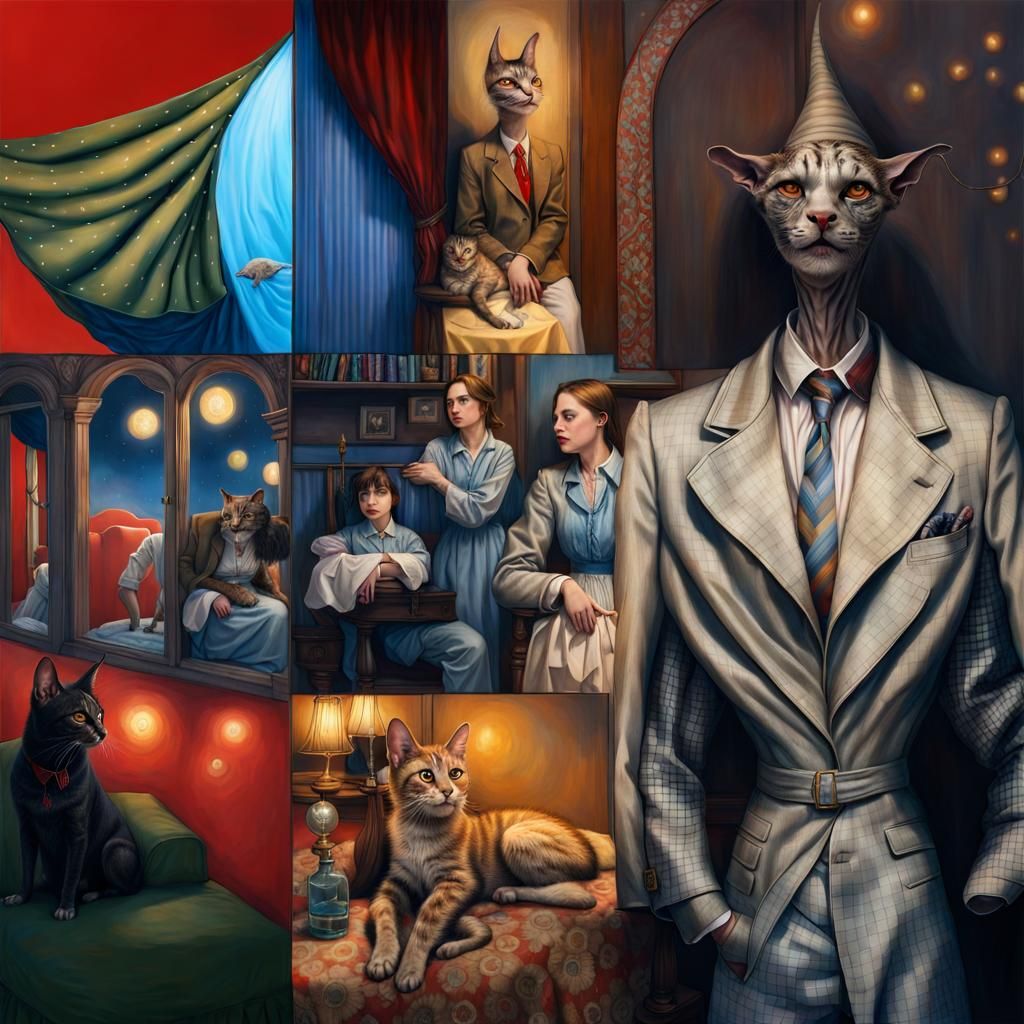 Alien Pets Displaying Devious Emotions