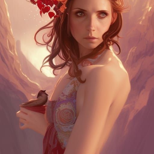 Buffy and Spike: Love at First Sight Portrait